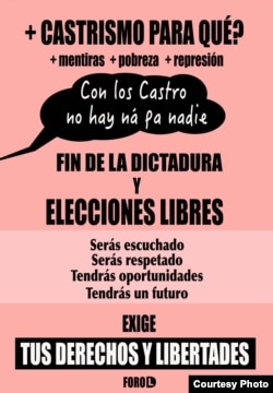 ForoDyL por el fin de la farsa electoral en Cuba