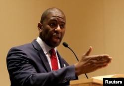 El candidato demócrata a la gobernatura de Florida, Andrew Gillum.