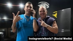 Boris Arencibia junto a Lenier Mesa. (Foto: Instagram/elboris7)