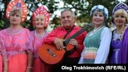 Participantes de la “Tarde de la Cultura Rusa” en Simferopol, 2018. Foto de archivo.