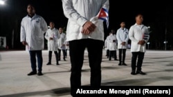 FOTO ARCHIVO. Una brigada de médicos cubanos. Foto: Alexandre Meneghini 