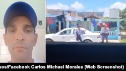 Carlos Michael Morales ha sido detenido en varias ocasiones por ejercer su labor periodística. (Facebook/Carlos Michael Morales)