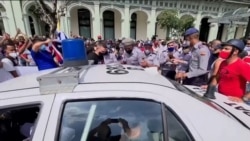 AFP video still de arrestos ocurridos durante las manifestaciones del 11J en la Habana