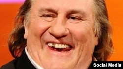 Actor francés, Gérard Depardieu. Foto tomada de Twitter.