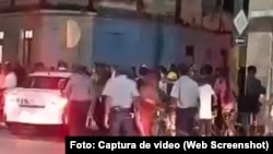 Protesta en las calles de Bayamo, Granma, el domingo 17 de marzo de 2024 / Foto: Captura de video