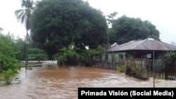 Intensas lluvias en Baracoa a menos de una semana del huracán Oscar.