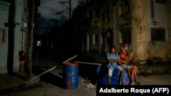 Apagón en La Habana. (Adalberto Roque/AFP/Archivo)