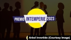 Cartel del Premio Intemperie 2023.