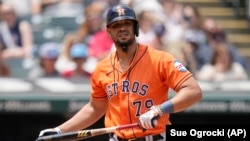 José Abreu, de los Astros de Houston. (AP/Sue Ogrocki)