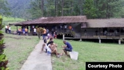 Albergue Los Planes de Gualaca, provincia panameña de Chiriquí. 