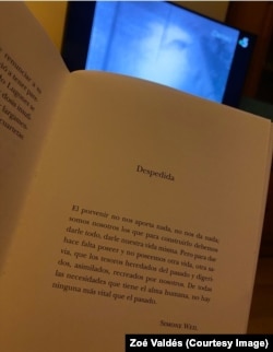 Palabras de Simone Veil con las que Savater cierra su biografía.