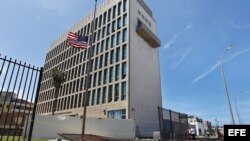 Embajada de Estados Unidos en La Habana.