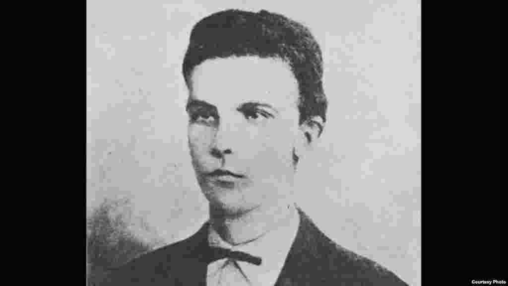 José Martí en la primavera de 1869. &nbsp;