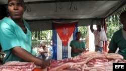 La carne de cerdo es componente principal de la cena de fin de año.