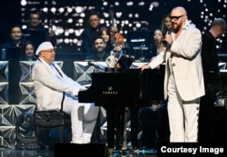 Chucho Valdés en la gala por el Décimo aniversario de los premios La Musa