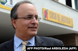 Foto Archivo. Frank Mora, cuando era Subsecretario de Defensa Adjunto para Asuntos del Hemisferio Occidental, en 2010, en Medellín, Colombia.