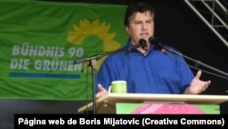 Boris Mijatovic, legislador alemán electo en 2021, integrante de la Alianza 90 y del partido de Los Verdes. (Imágen de su página web).