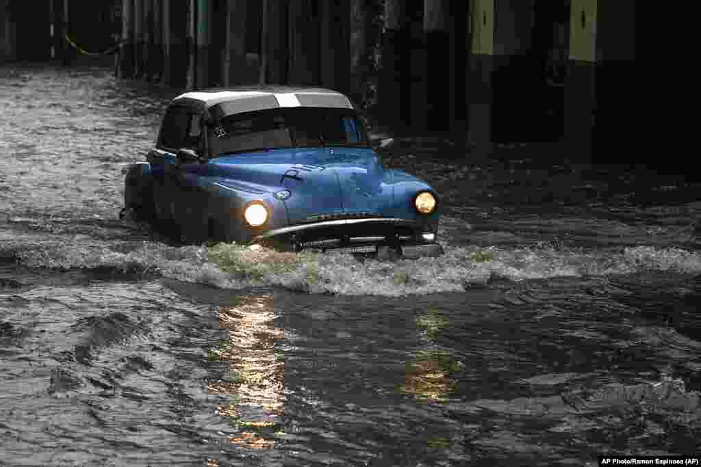 Inundaciones en La Habana el 3 de junio de 2022.