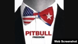 La portada de "Freedom", el nuevo sencillo de Pitbull.