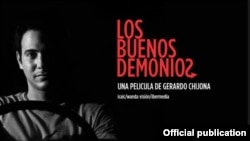 Cartel del filme "Los buenos demonios".