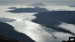 Imagen de la geografía de Alaska (AP Photo/Becky Bohrer)