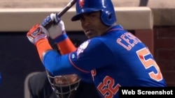 Yoenis Céspedes pegó un cuadrangular y bateó de 5-3.