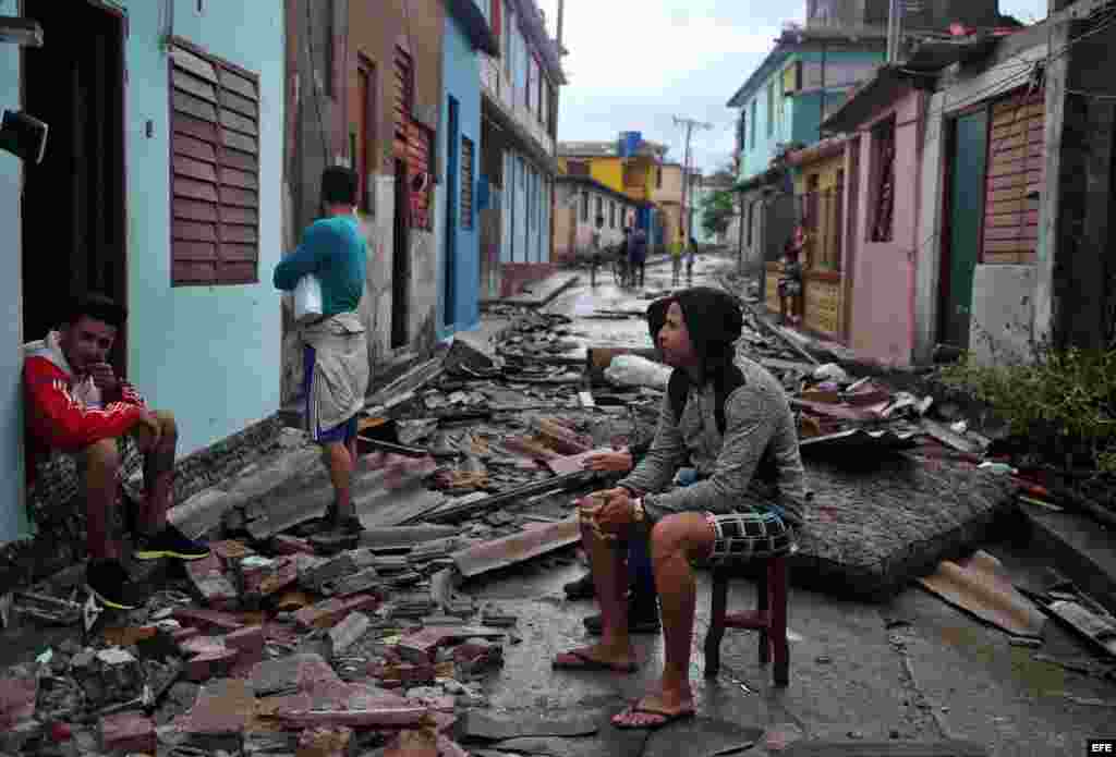 Desolación en Baracoa.