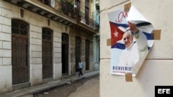 La Habana a menos de veinte días de la llegada del papa Francisco