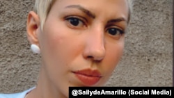 Saily González, activista cubana.