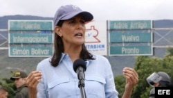 Visita de la la Embajadora de Estados Unidos ante la ONU