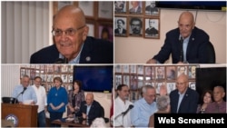 José Luis Fernández Preside el Presidio Político Histórico Cubano /Foto Wenceslao Cruz