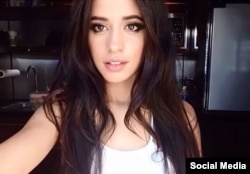 Un selfie de la cantante cubana Camila Cabello. Tomado de @camilacabello97