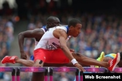 Orlando Ortega. Foto de IAAF.