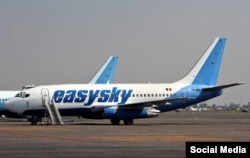 El Boeing 737-200 matrícula XA-UHZ cuando prestaba servicio para la empresa de charters registrada en Honduras EasySky