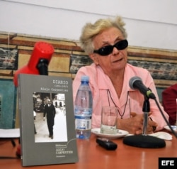 La directora de la Fundación Alejo Carpentier, la escritora cubana Graziella Pogolotti.