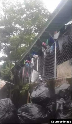 Servicio Nacional de Fronteras en La Peñita, ubicada en Metetí, en el Darién panameño.