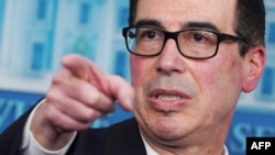 El secretario del Tesoro estadounidense, Steven Mnuchin.