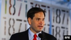 El senador cubanoamericano Marco Rubio. 