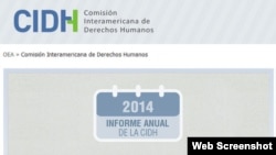 CIDH otorga nuevamente peor nota en Derechos Humanos a Venezuela y Cuba.