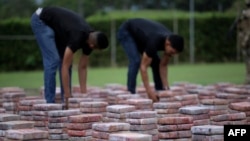 El cargamento incautado en Panamá el 18 de mayo de 2019.