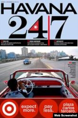 Portada de "Havana 24/7" ideada por Ana Lense Larrauri.