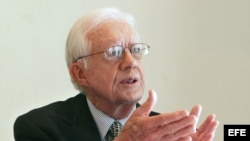 Jimmy Carter, ex presidente de Estados Unidos.