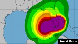 Eta en su paso por la Florida