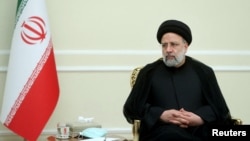 El presidente iraní Ebrahim Raisi.