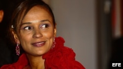 Foto del 5 de noviembre de 2011 que muestra a Isabel dos Santos, la hija mayor del presidente de Angola, José Eduardo dos Santos.