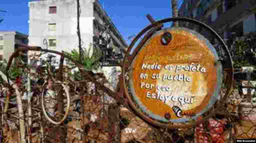 Barrio de Alamar, Habana del Este, Cuba.