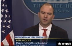 Ben Rhodes ofrece detalles sobre los objetivos de la visita del presidente Obama a Cuba