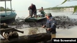 Contaminación en la Bahía de Cienfuegos, Cuba. 