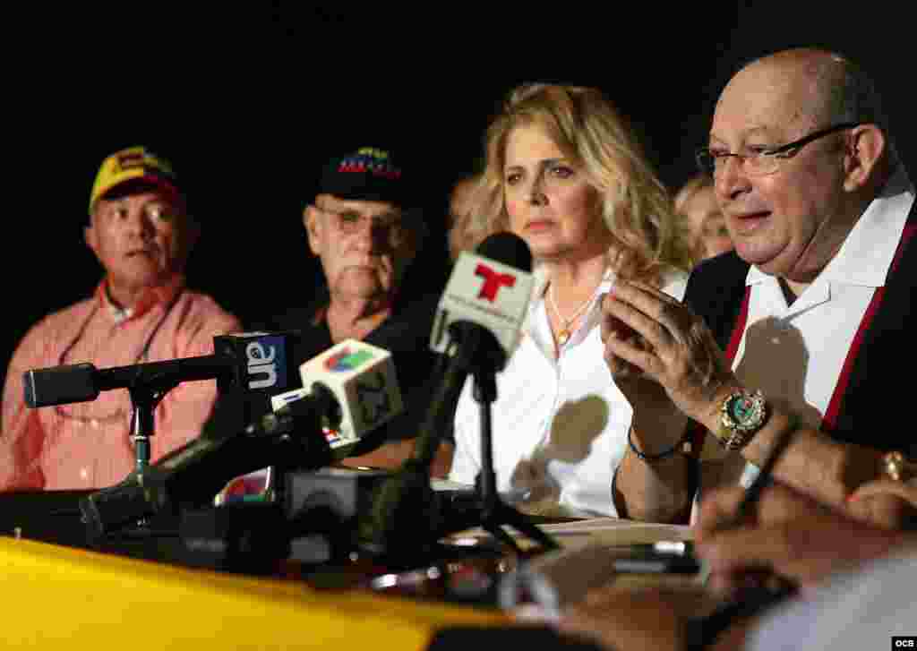 Conferencia de Prensa de la Sociedad Civil venezolana en Miami