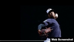 El taponero cubano Aroldis Chapman.